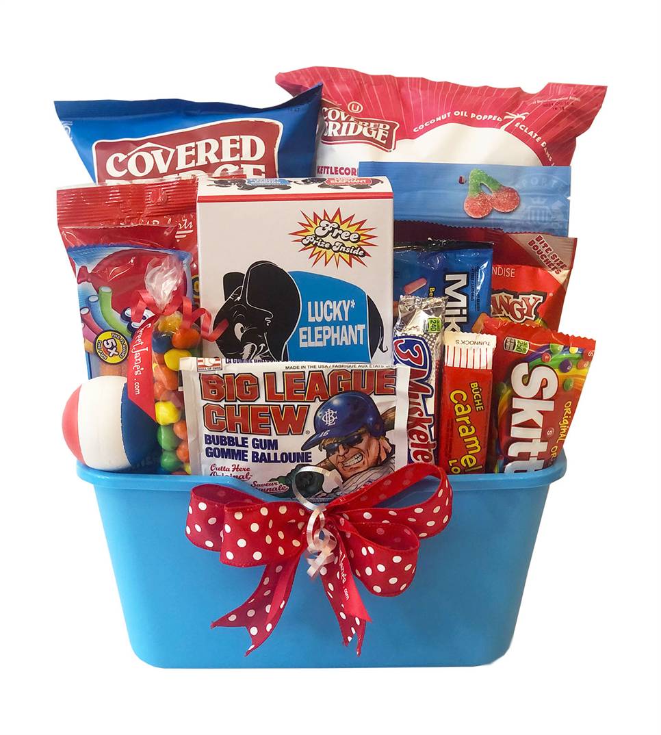 Take Me Out to the Ball Game Gift Basket